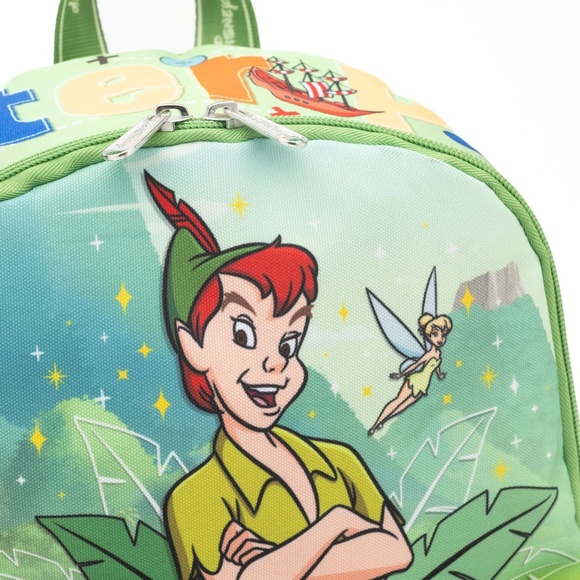 WondaPop Disney Peter Pan & The Lost Boys TinkerBell Nylon Adult Mini Backpack - Picture 3 of 8